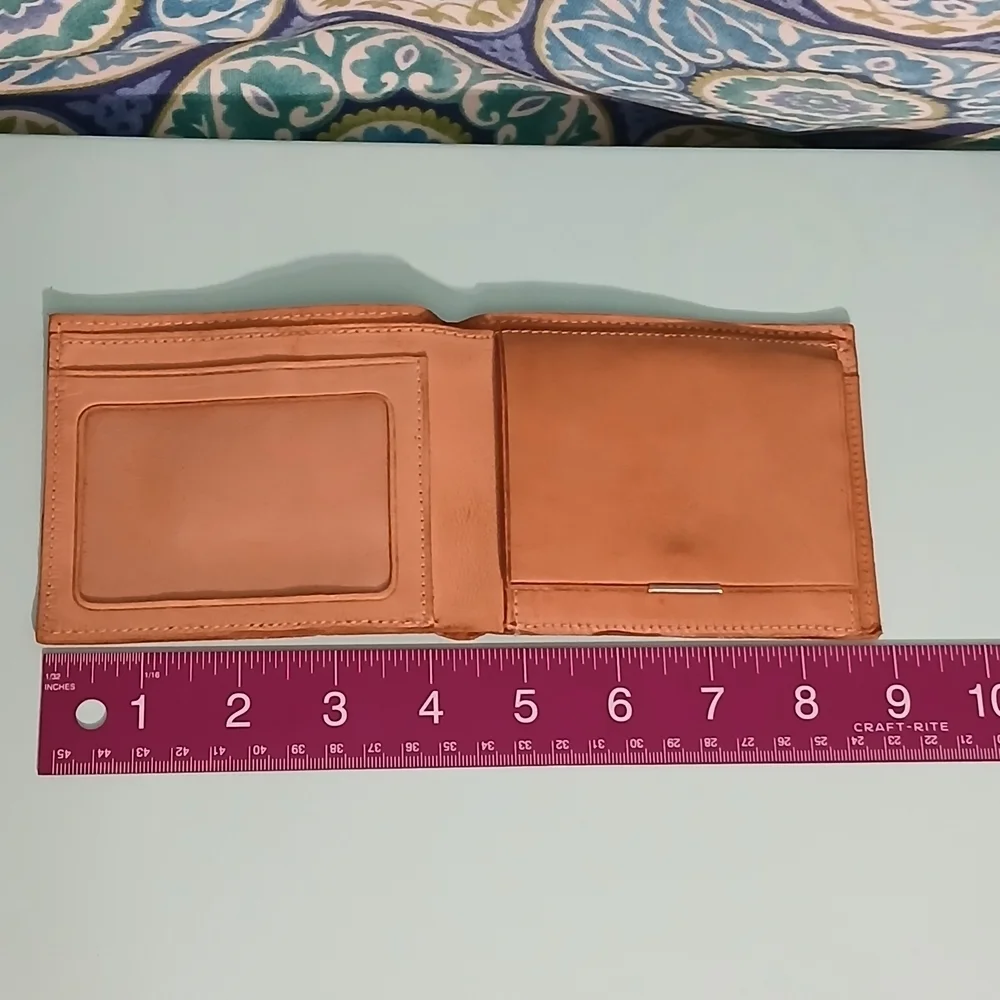 Tan Leather Wallet
